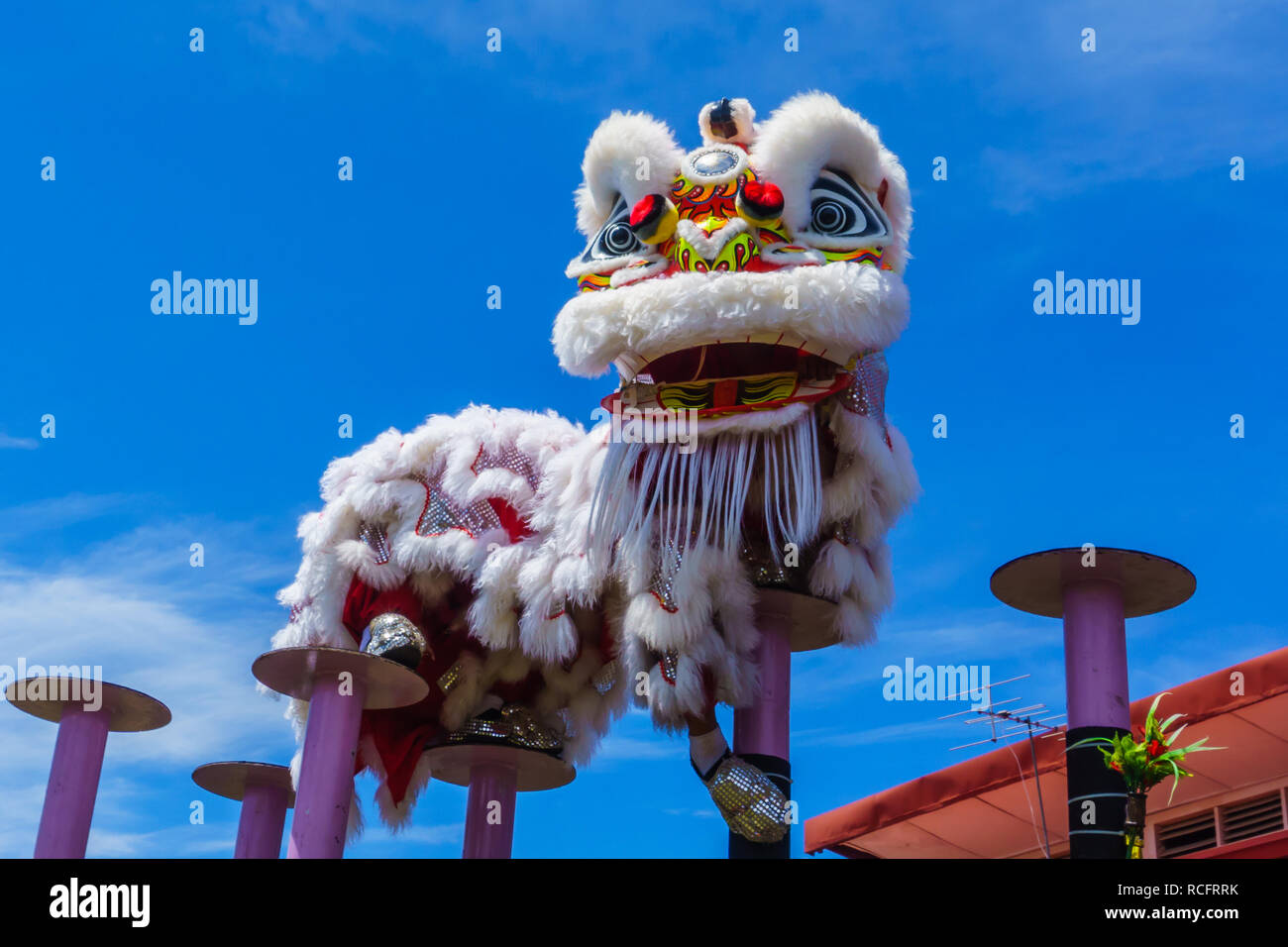 Malaysia lion dance festival hires stock photography and images Alamy