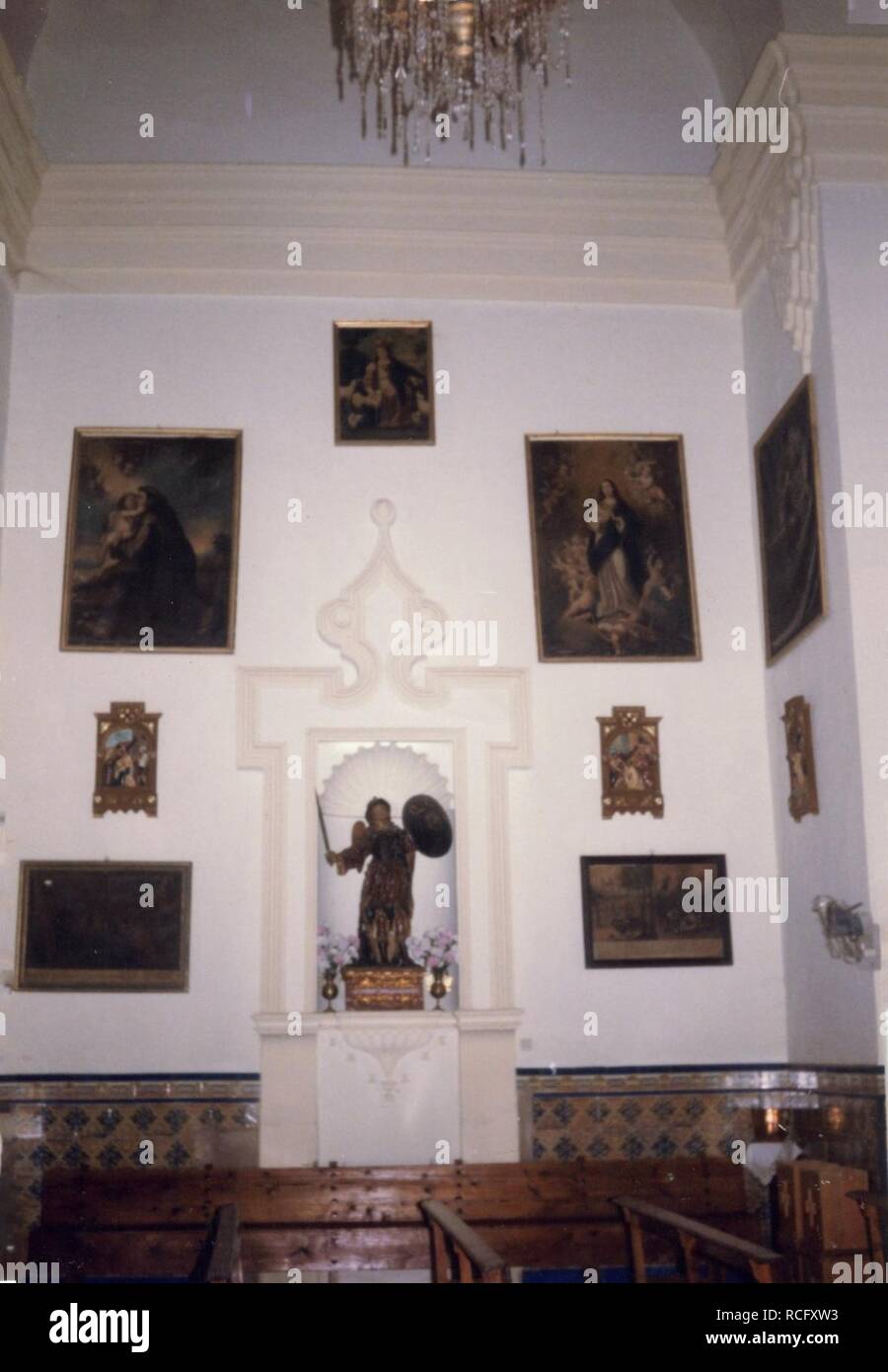 Ala este de la Ermita de El Calvario (Montalbán de Córdoba). Stock Photo