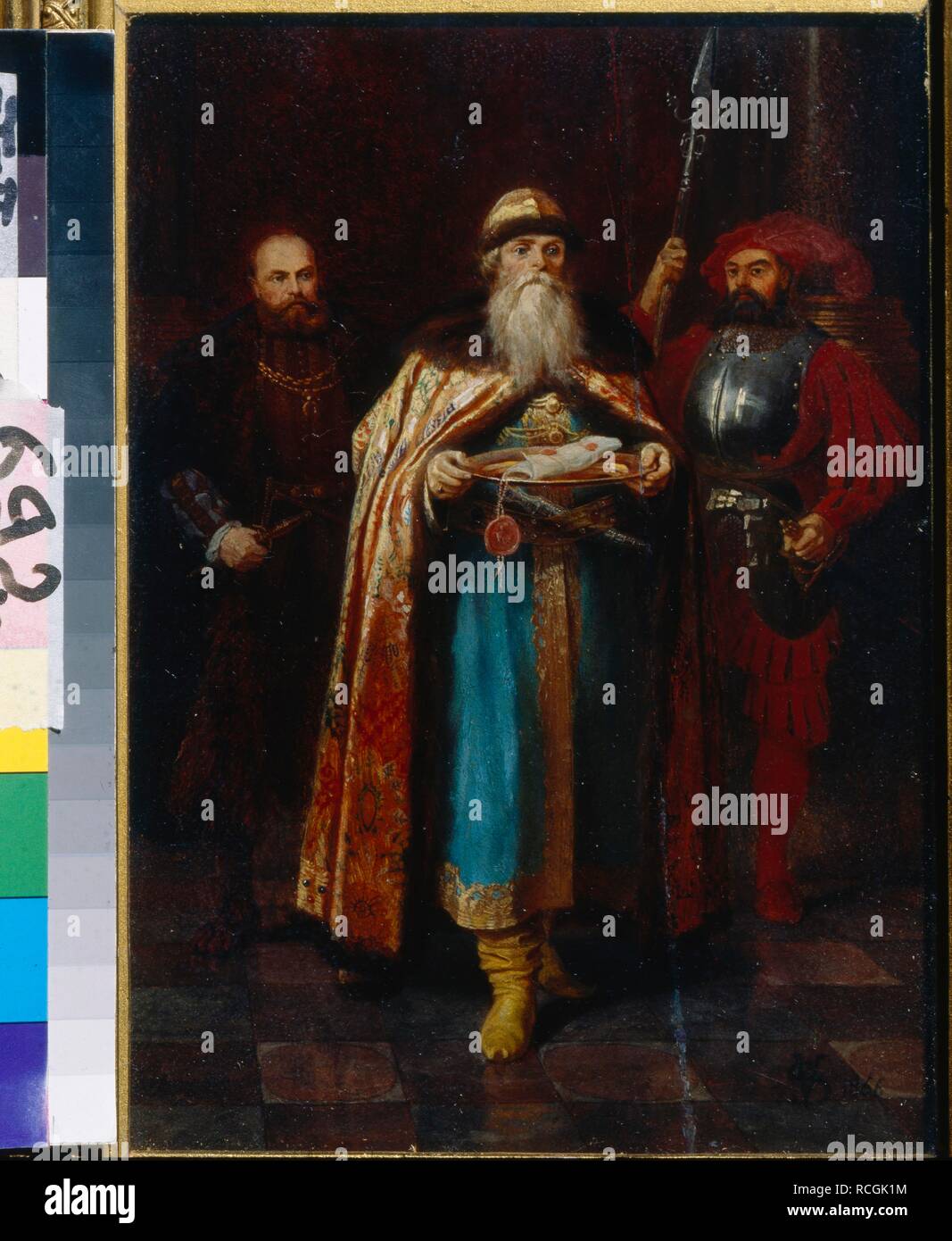 The Russian Ambassador at the court of Roman Emperor. Museum: State ...