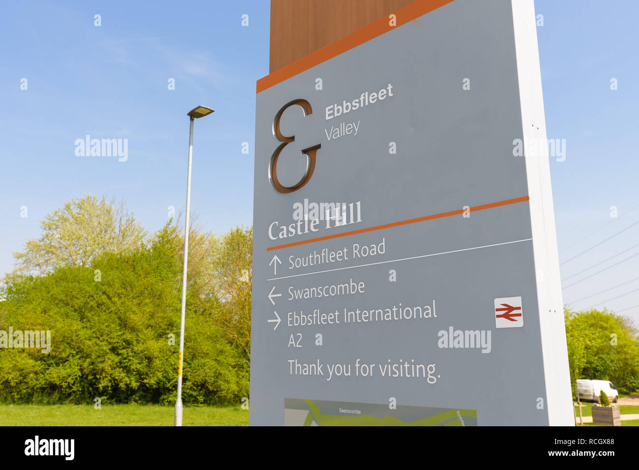 ntrance signs at Castle Hill, the first exciting phase to be built at