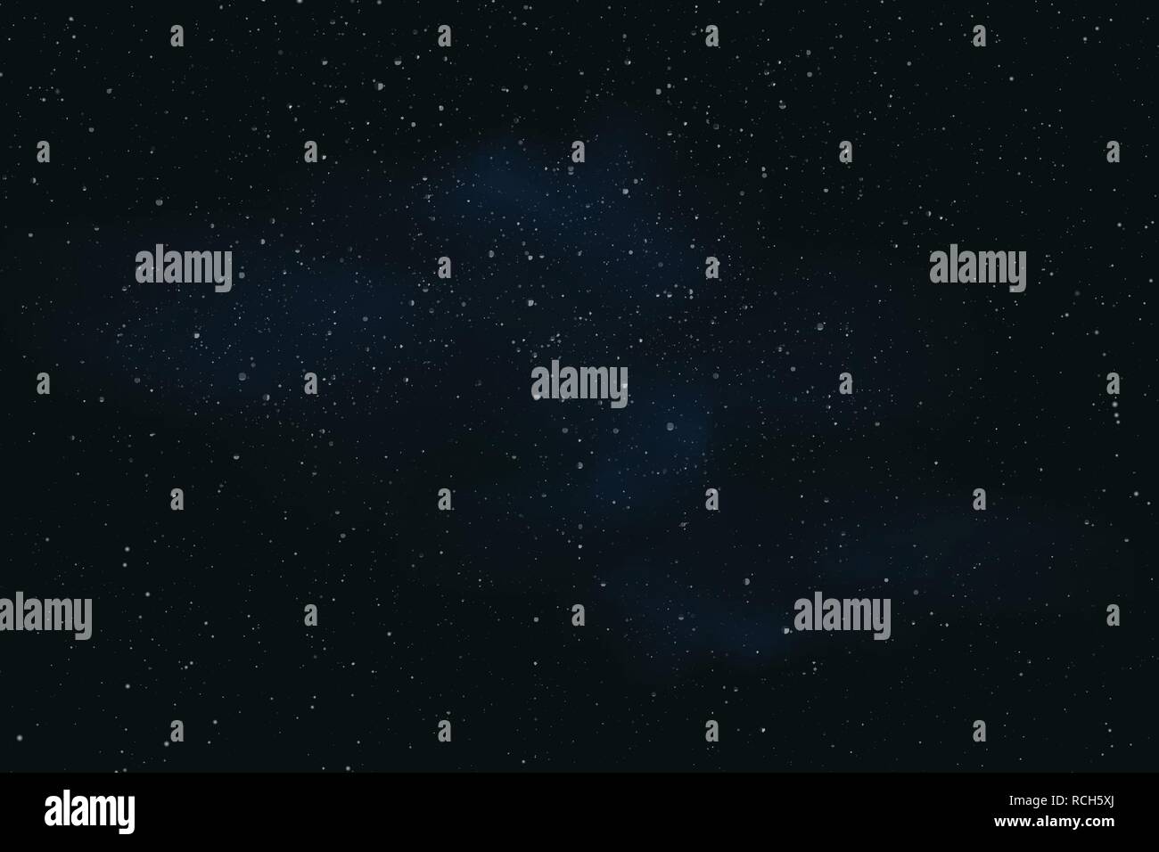 Realistic illustration of a dark night sky or space with stars and ...