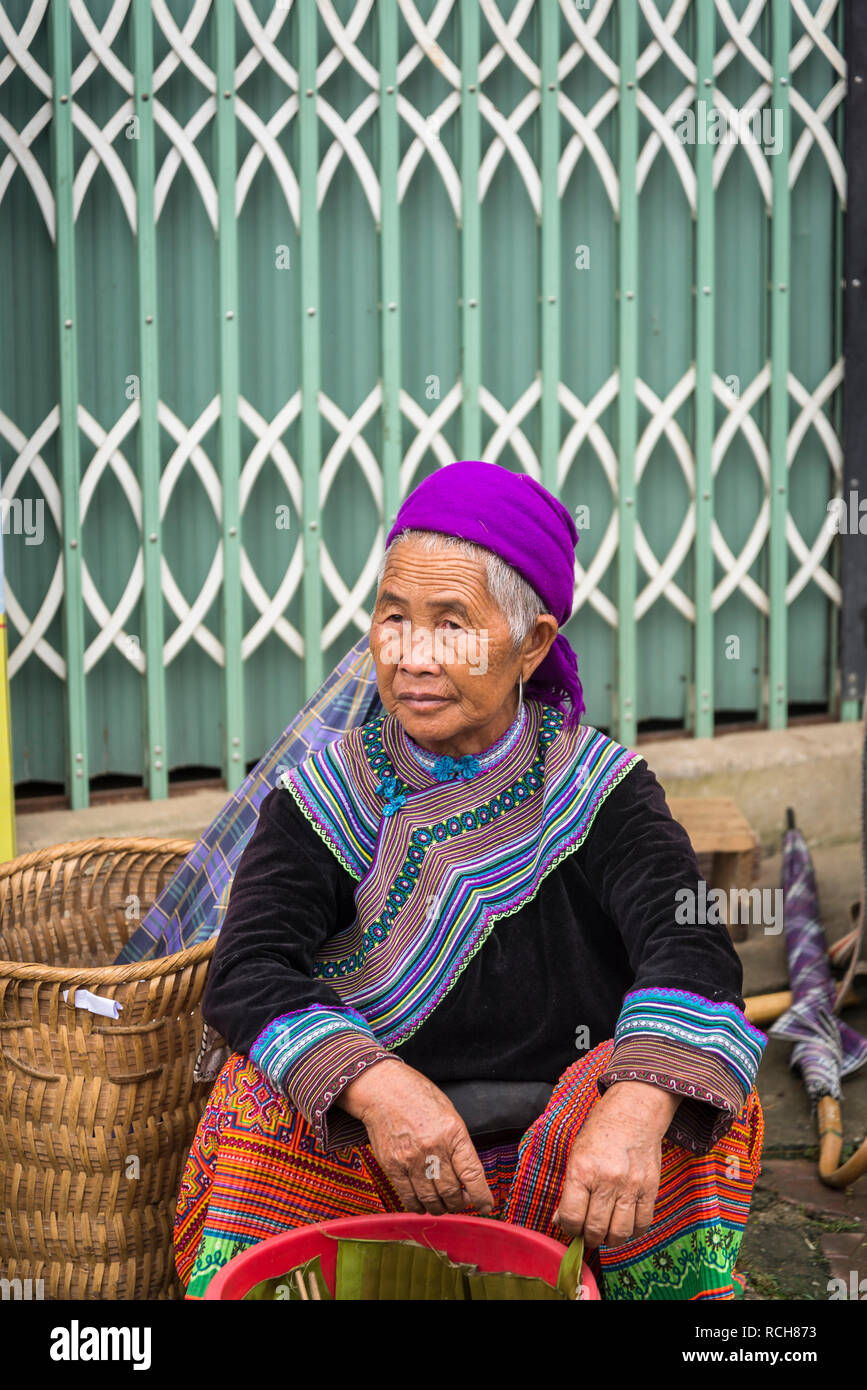 Old hmong women in north hi-res stock photography and images - Alamy