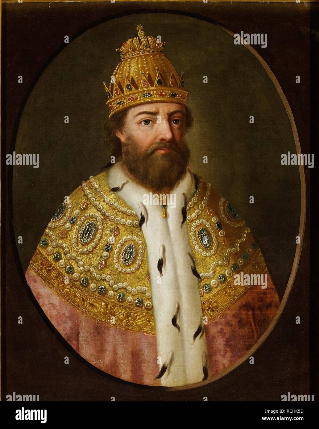 Portrait of Boris Godunov. Museum: State History Museum, Moscow. Author: ANONYMOUS. Stock Photo