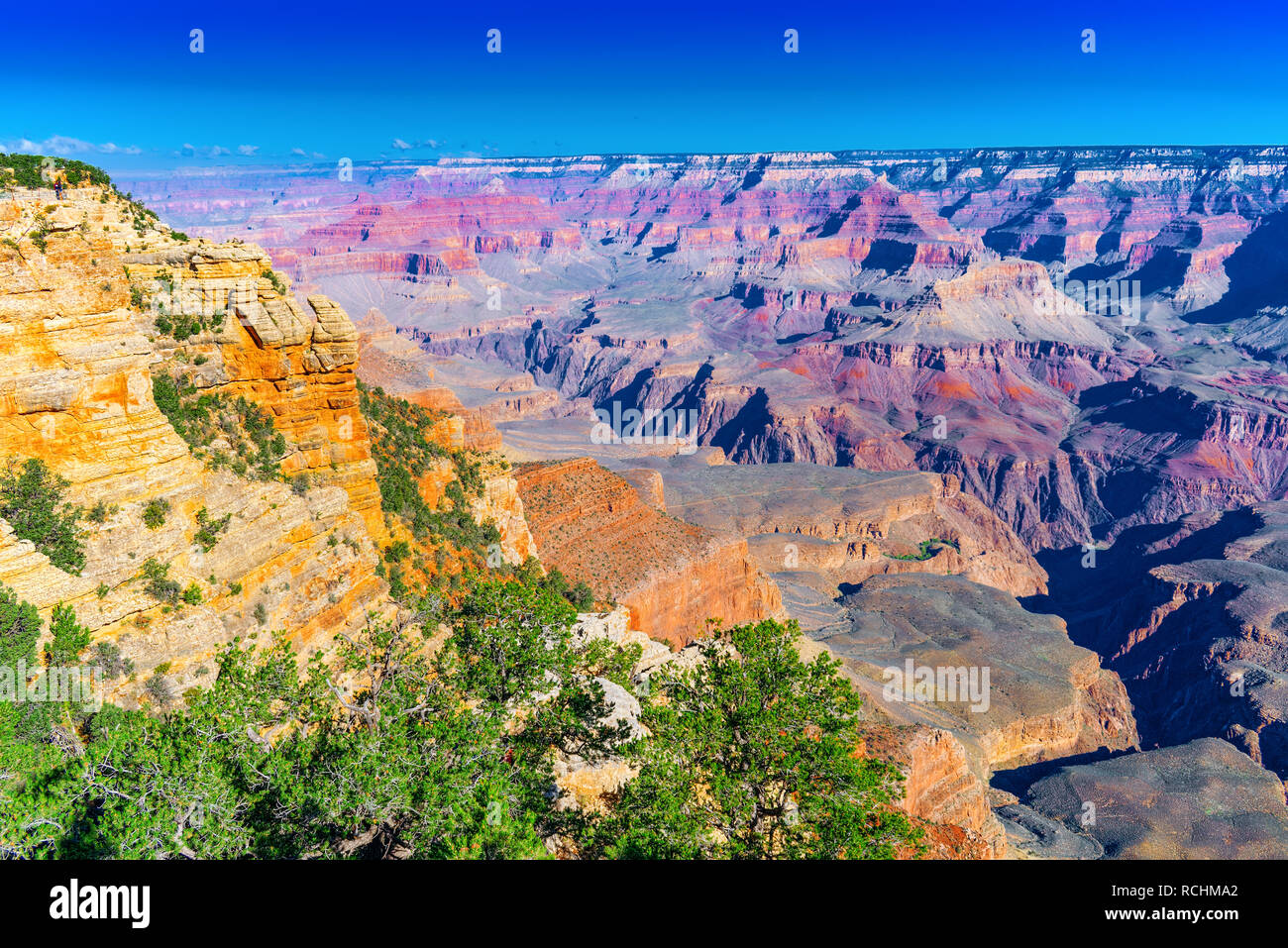Amazing natural geological formation Grand Canyon in Arizona