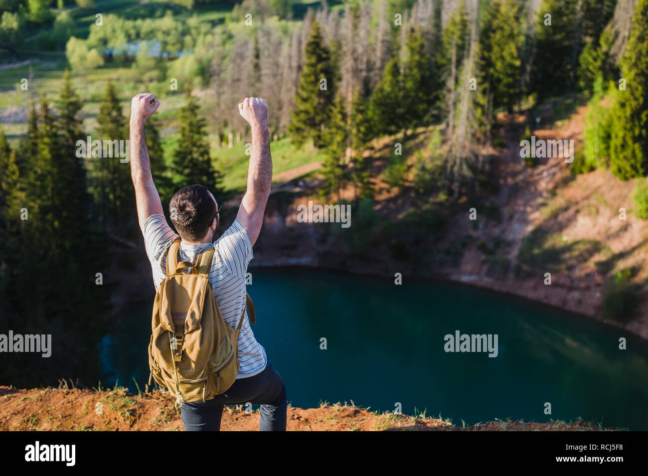 Hands raised sky hi-res stock photography and images - Alamy
