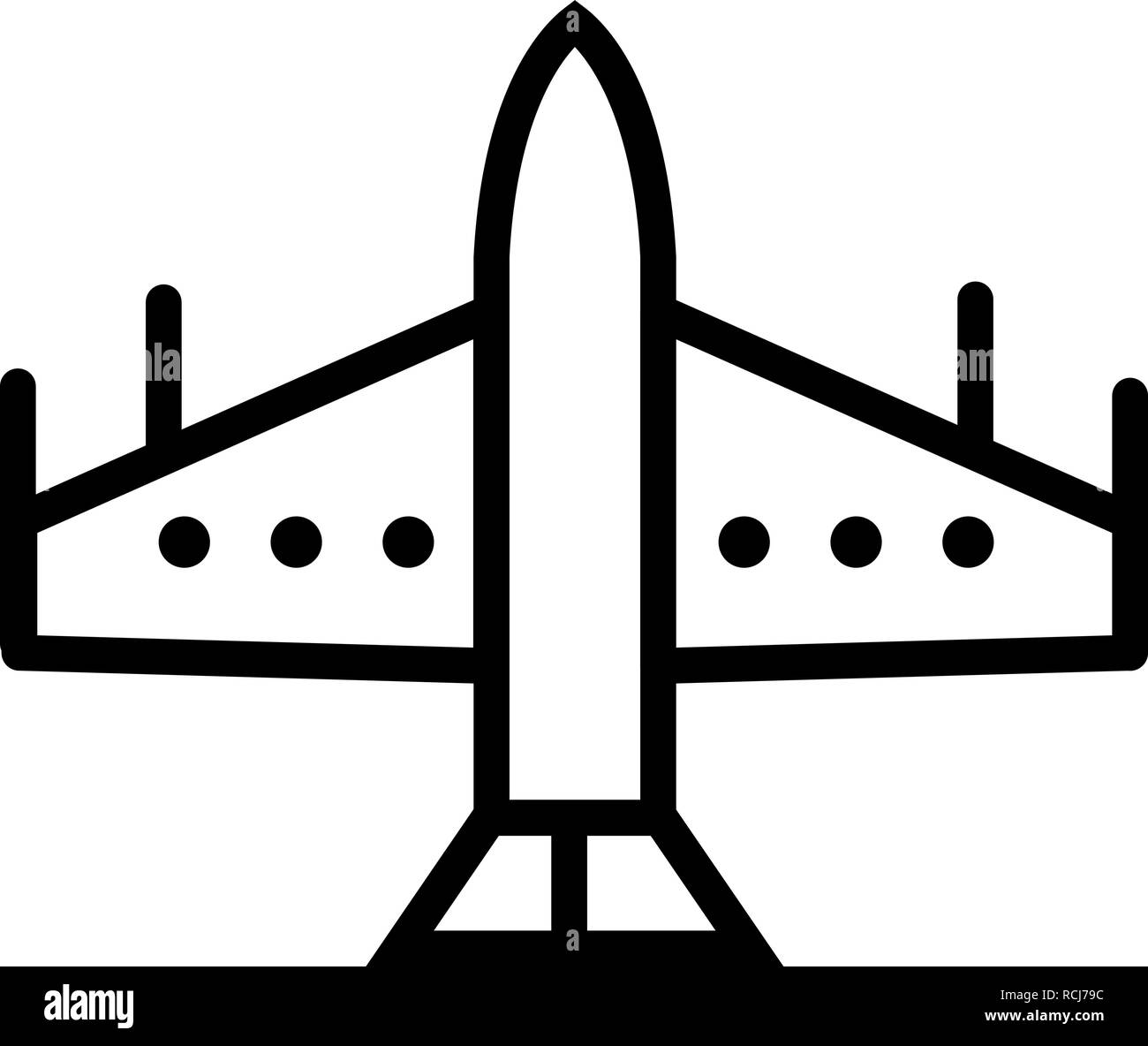 Vector Fighter Jet Icon Stock Vector Image & Art - Alamy