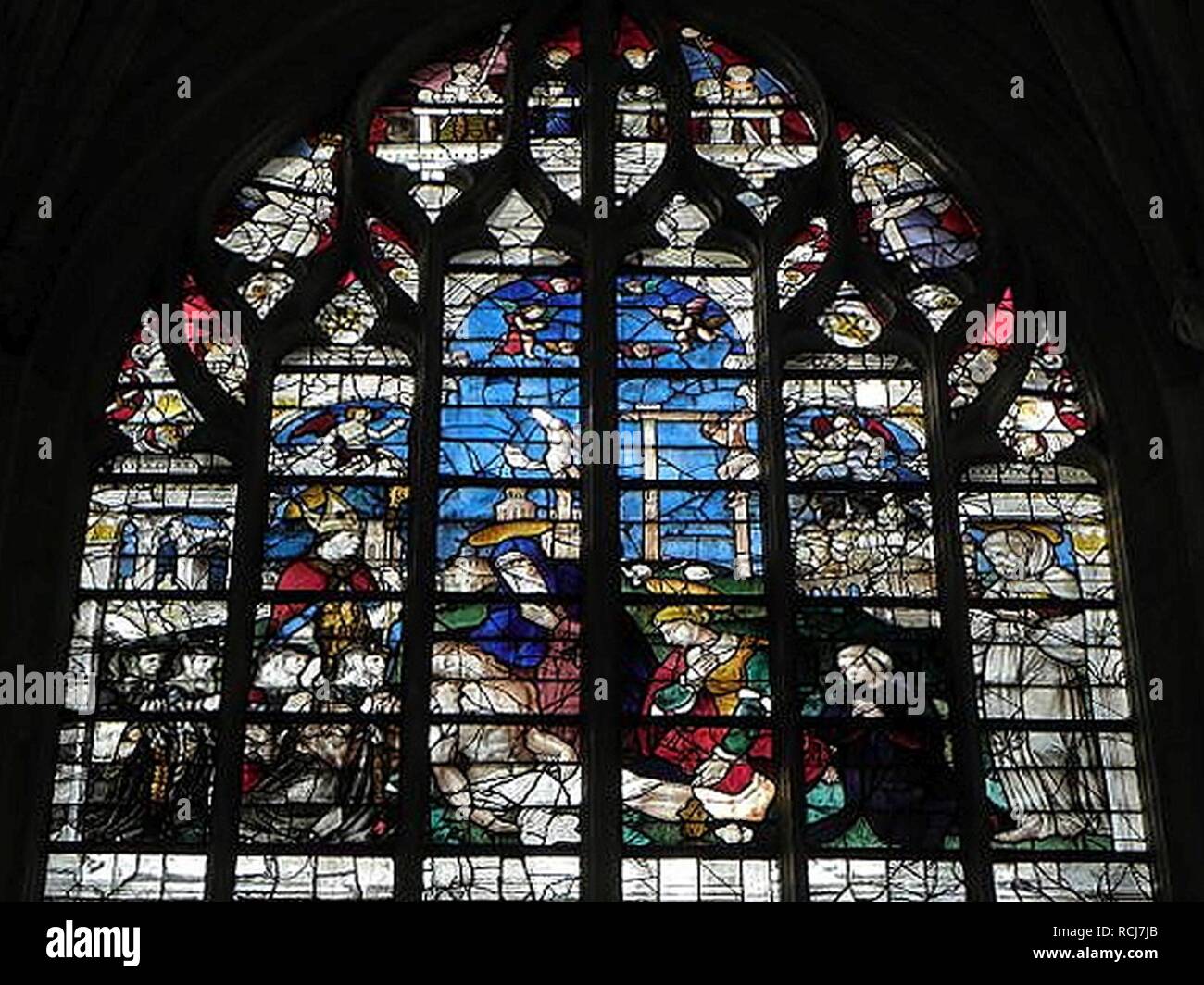 Alençon (61) Basilique NotreDame Baie 3 Stock Photo Alamy