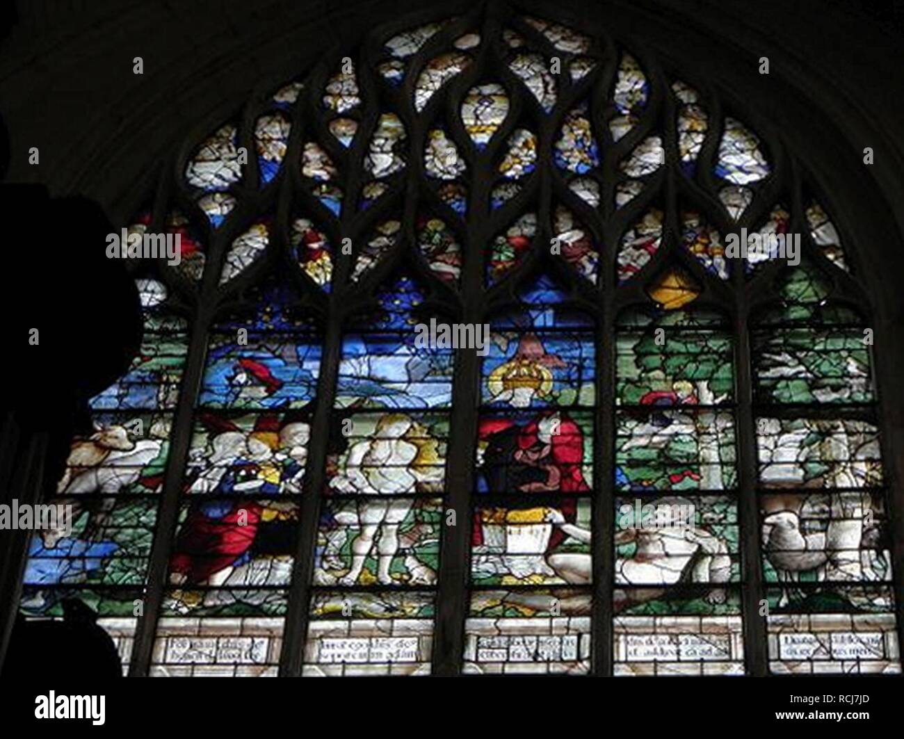 Alençon (61) Basilique NotreDame Baie 4 Stock Photo Alamy