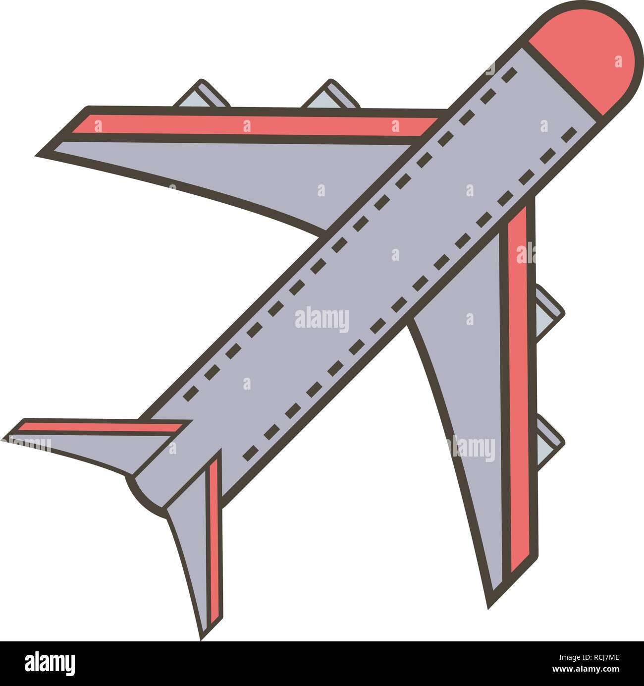 Vector Airplane Icon Stock Vector Image & Art - Alamy