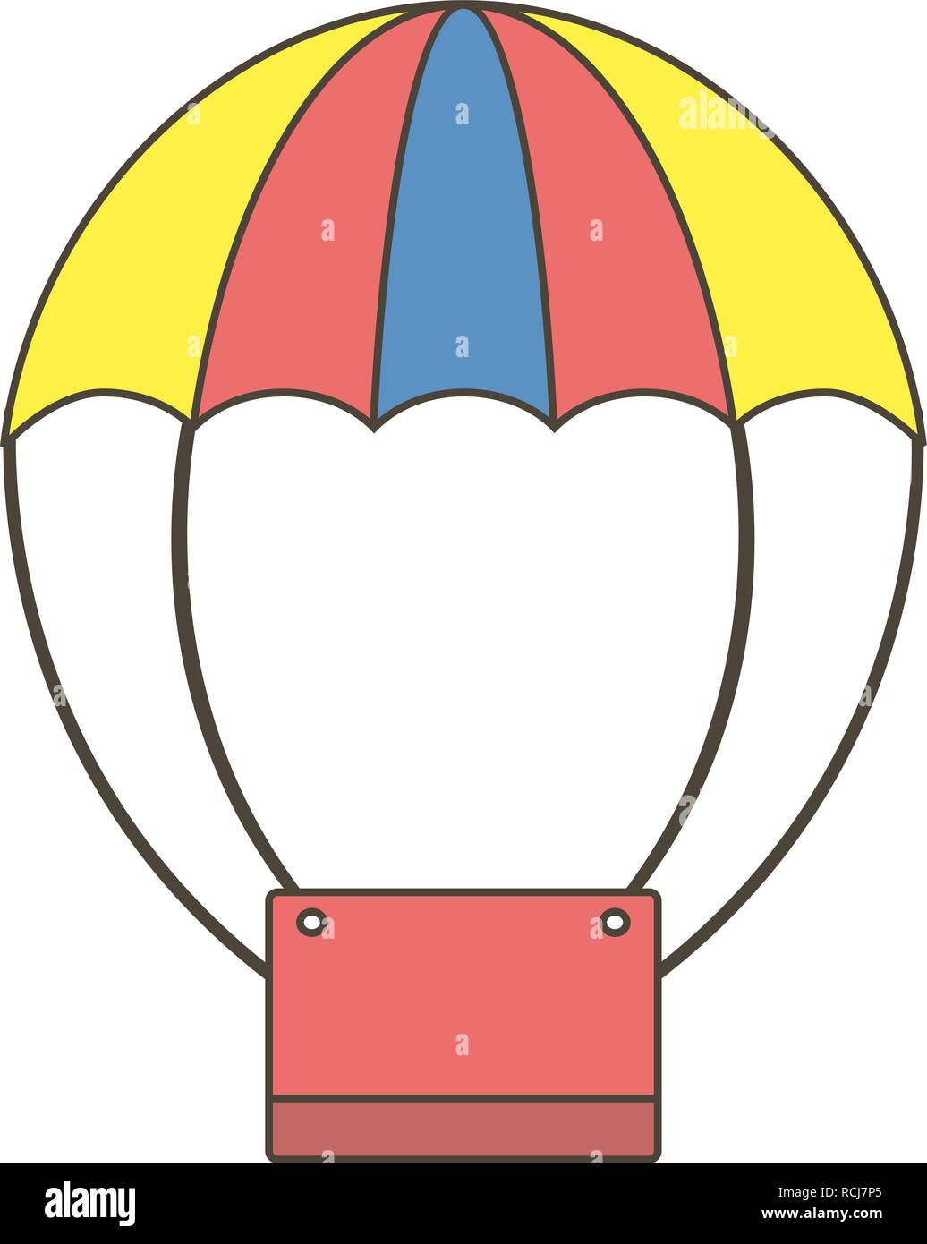 Vector Air Balloon Icon Stock Vector Image & Art - Alamy