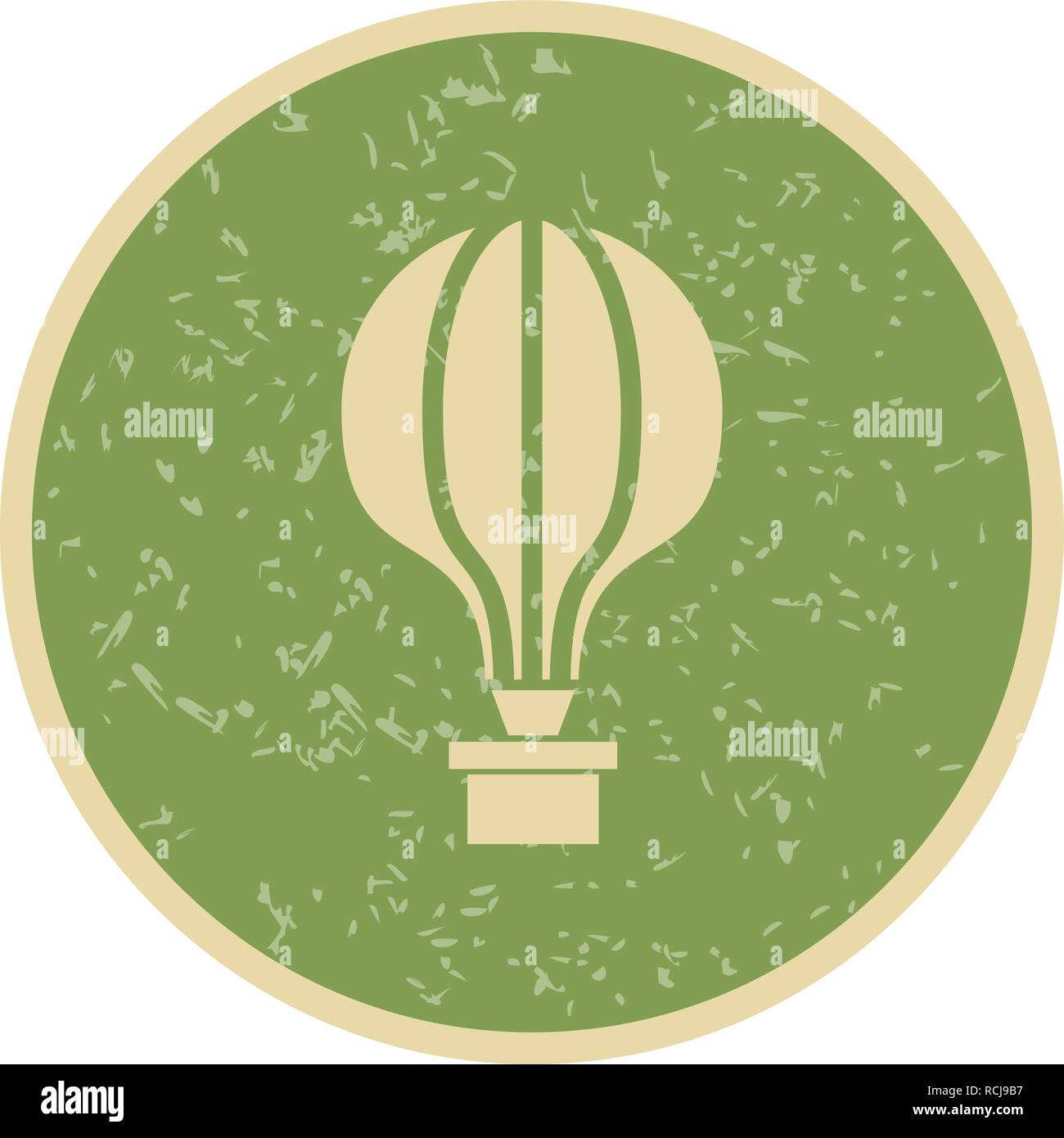 Vector Air Balloon Icon Stock Vector Image & Art - Alamy