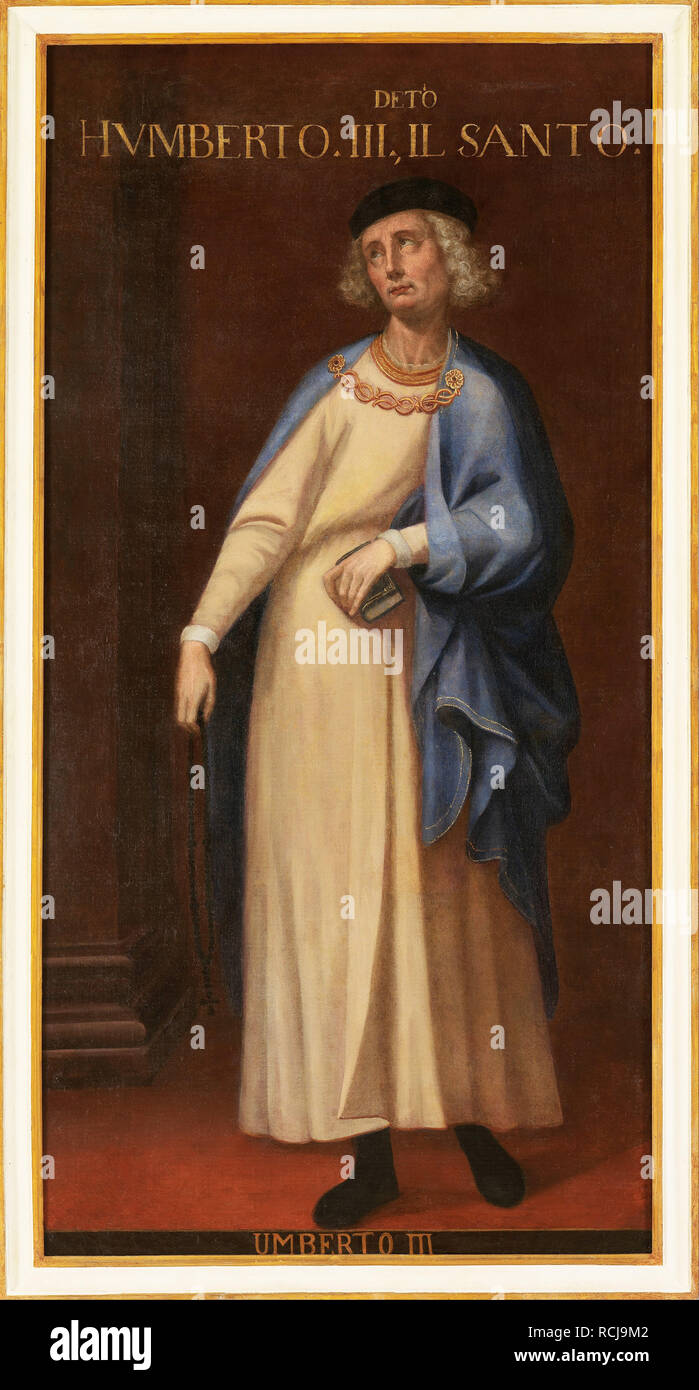 Humbert III (1135-1189), Count of Savoy. Museum: Reggia di Venaria Reale. Author: ANONYMOUS. Stock Photo