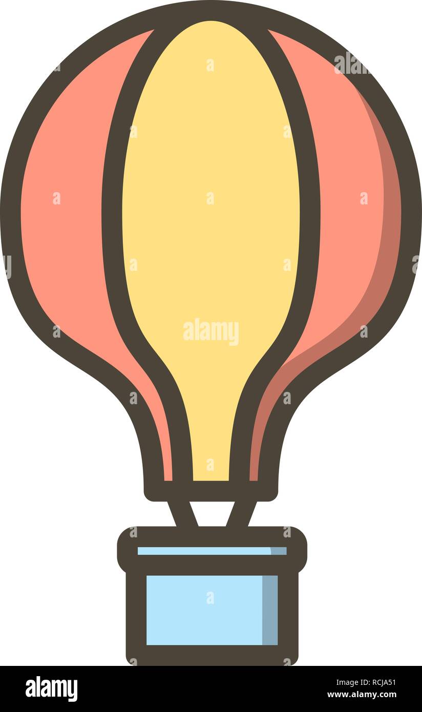 Vector Air Balloon Icon Stock Vector Image & Art - Alamy