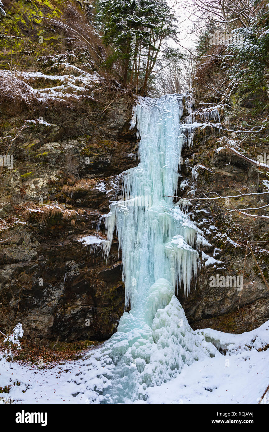 Picture of icicles and various forms of ice Stock Photo Alamy