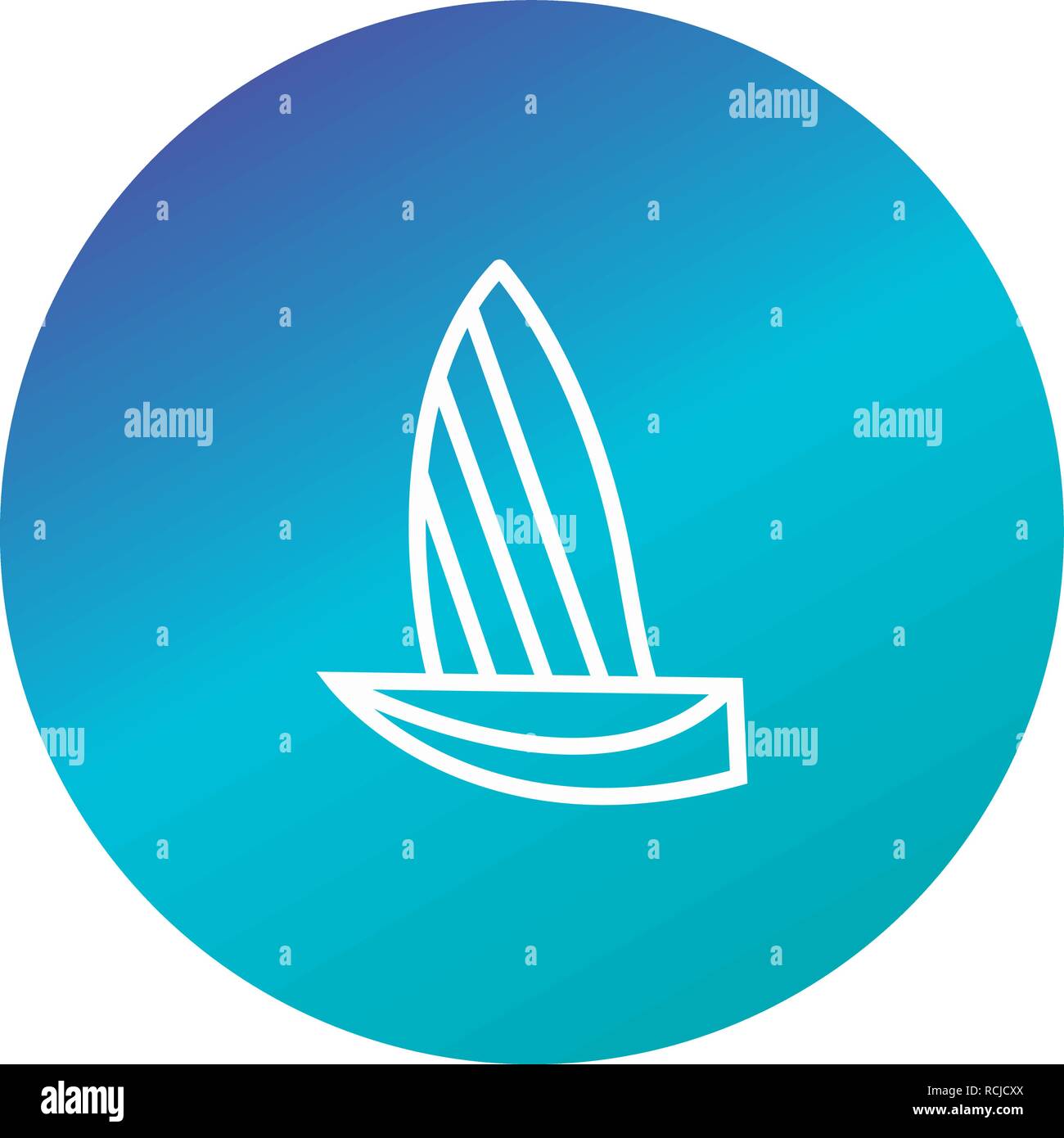 Vector Yacht Icon Stock Vector Image & Art - Alamy