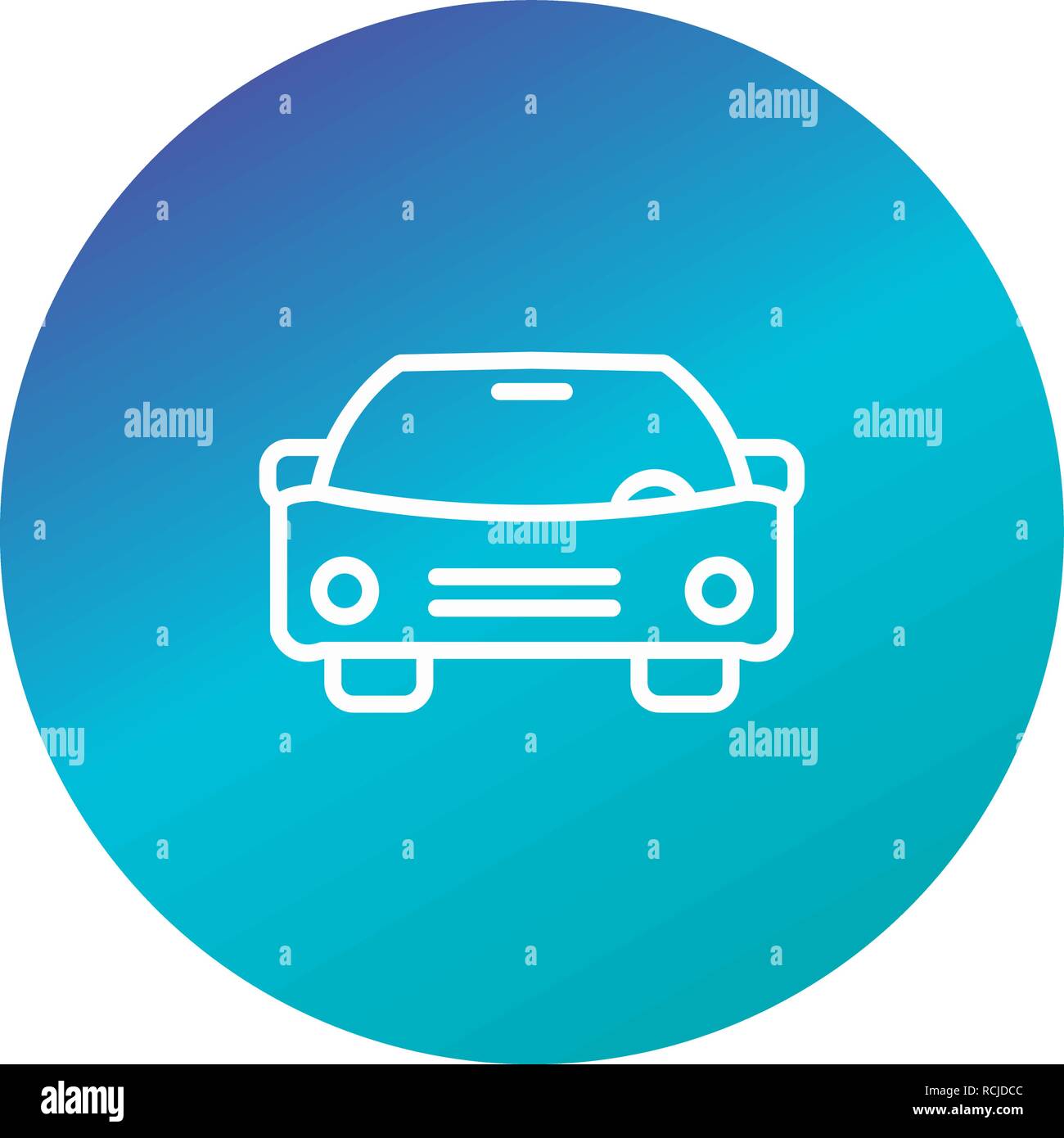 Vector Car Icon Stock Vector Image & Art - Alamy