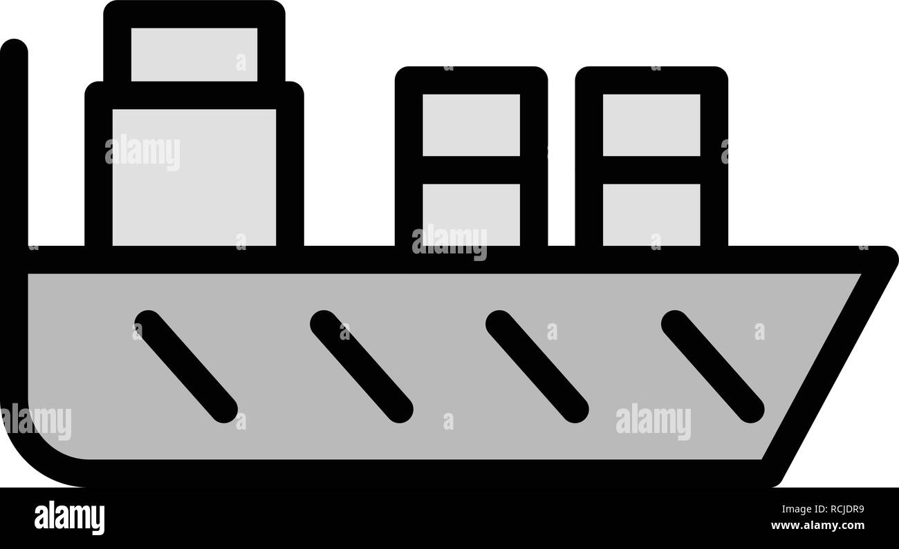 Vector Ship Icon Stock Vector Image & Art - Alamy