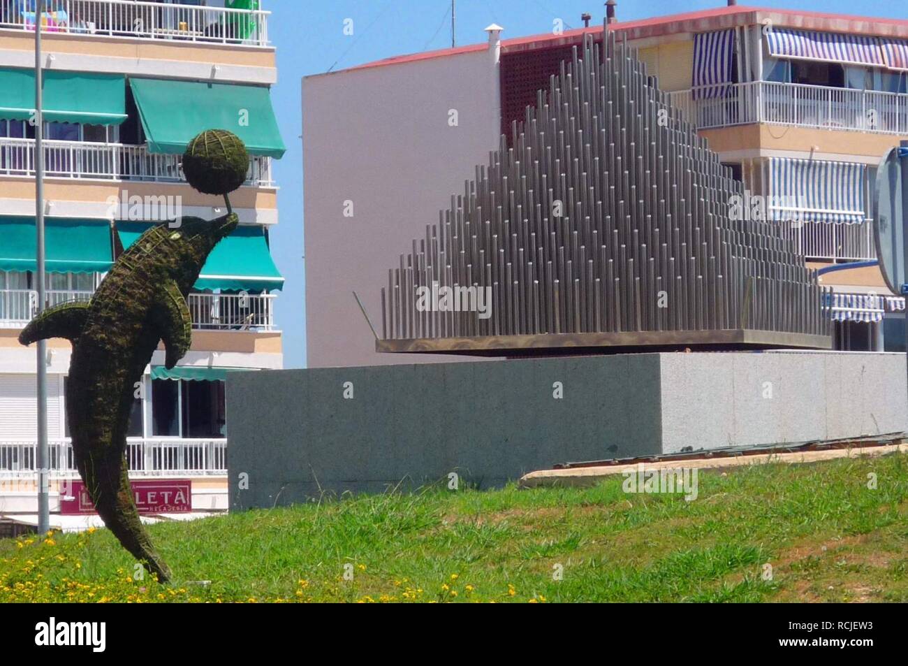 Alicante Rotonda de La Isleta 4 Stock Photo Alamy