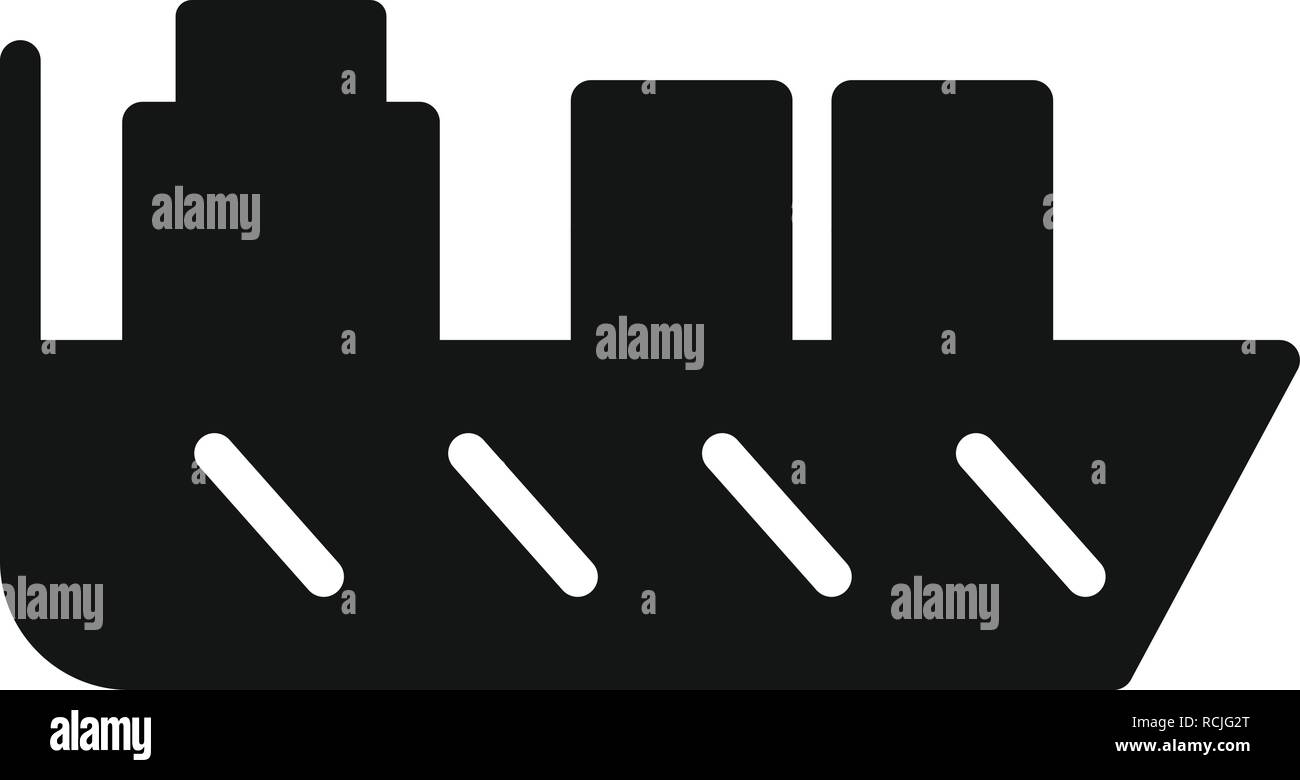Vector Ship Icon Stock Vector Image & Art - Alamy