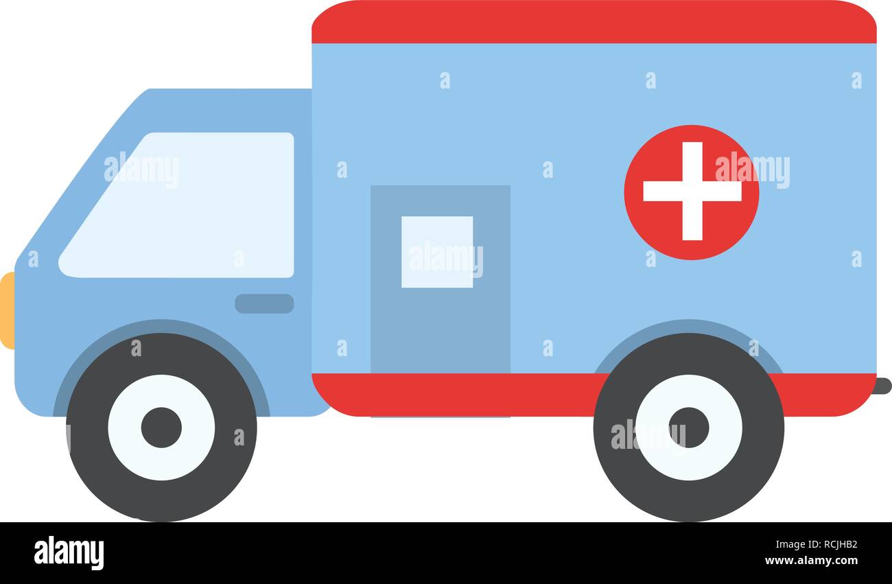 Vector Ambulance Icon Stock Vector