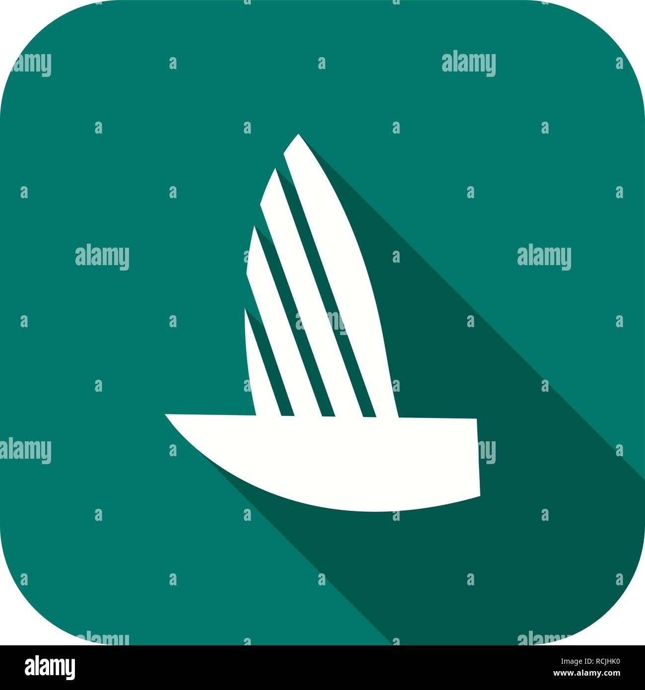 Vector Yacht Icon Stock Vector Image & Art - Alamy