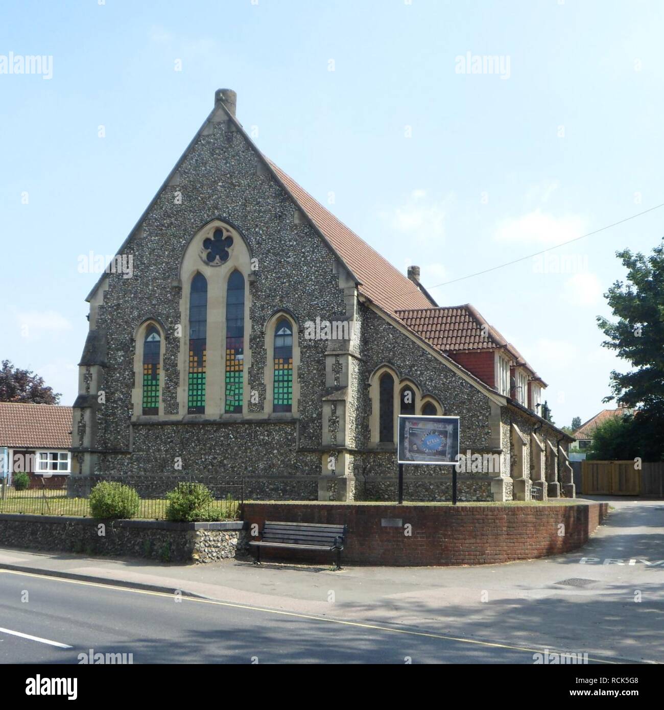 All Saints Church, Kingston Road, Leatherhead Stock Photo Alamy