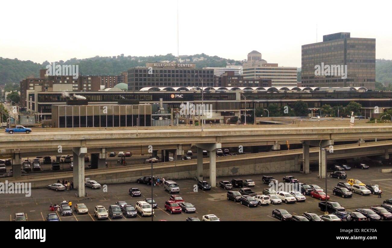 Allegheny Center Mall Stock Photo Alamy