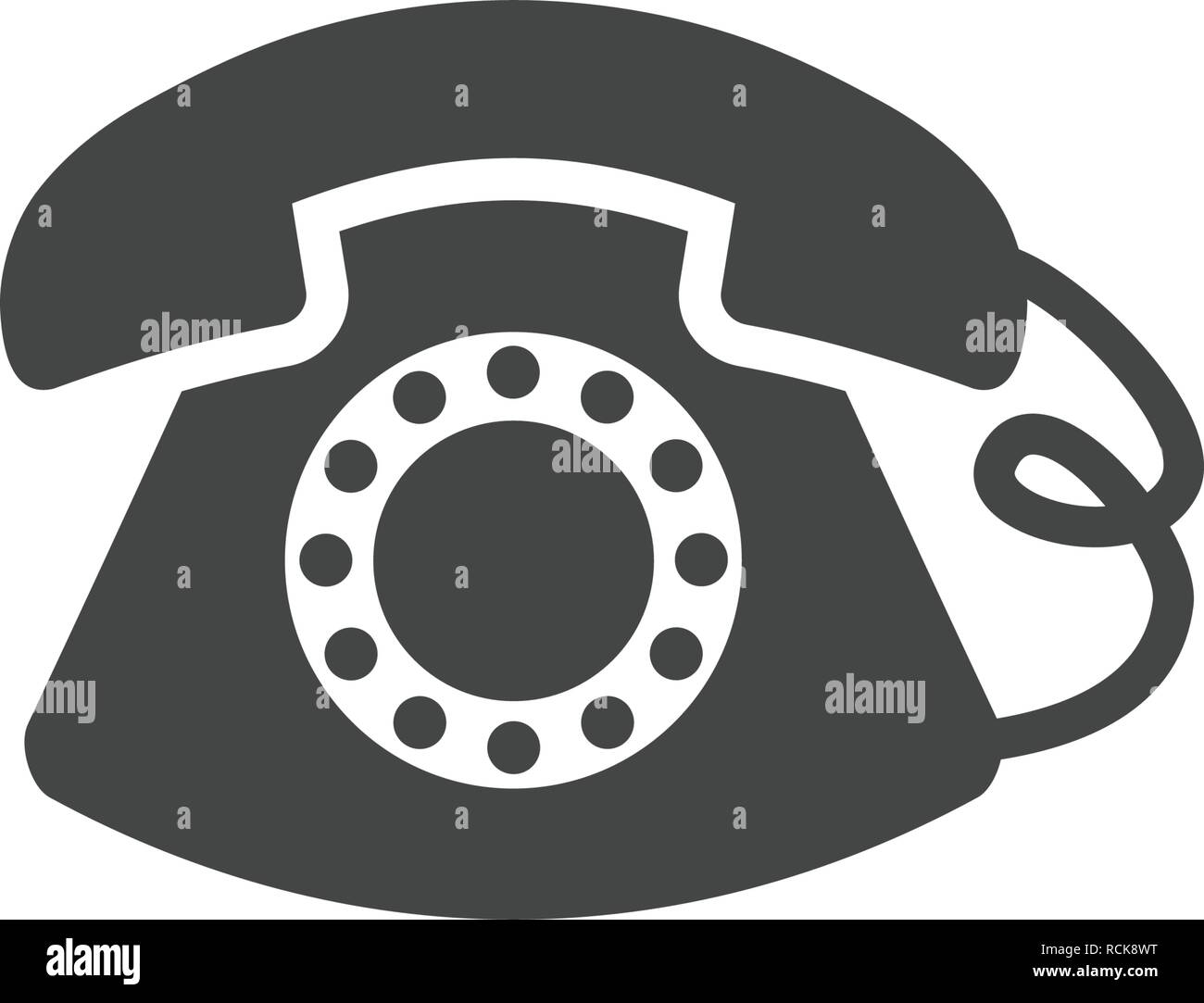 Cable phone shape Stock Vector Images - Alamy
