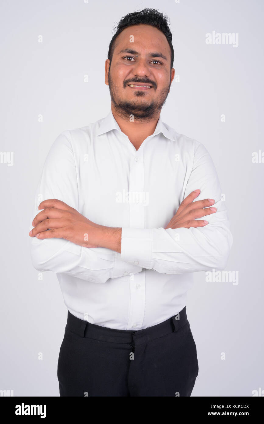 South indian man standing arms hi-res stock photography and images - Alamy