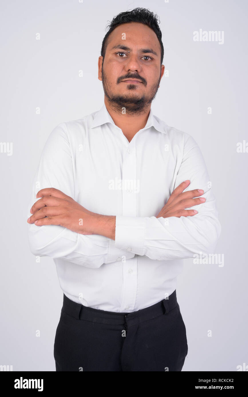 South indian man standing arms hi-res stock photography and images - Alamy