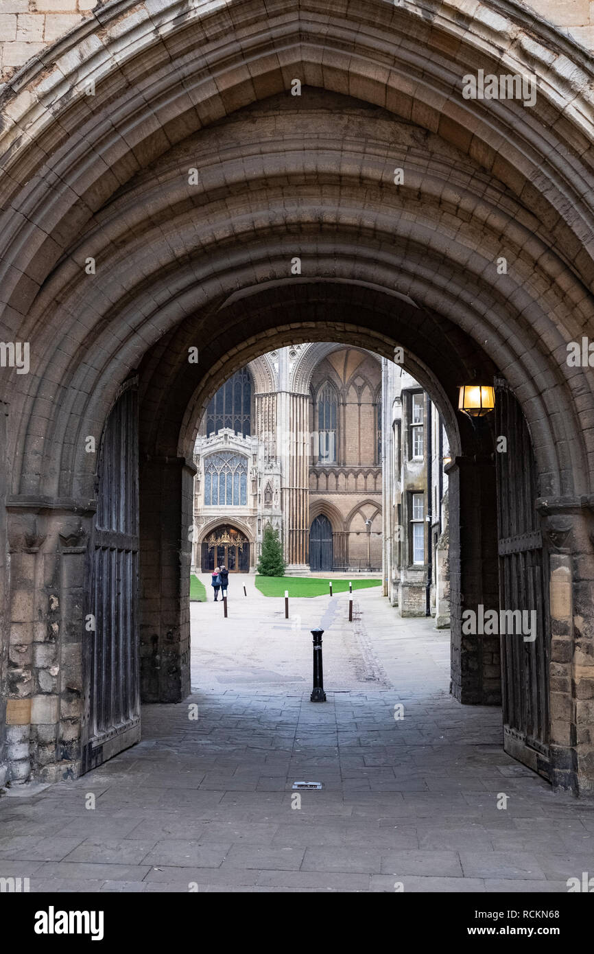 Peterborough Cathedral, Cambridgeshire UK Stock Photo - Alamy