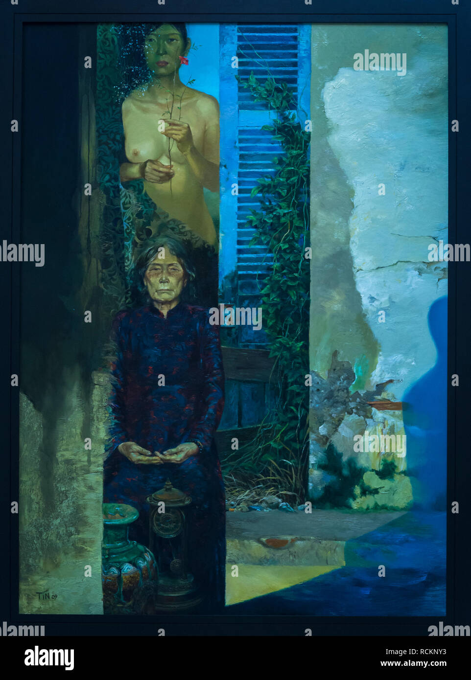 National Museum of Fine Arts, Contemporary painting, Hanoi, Vietnam