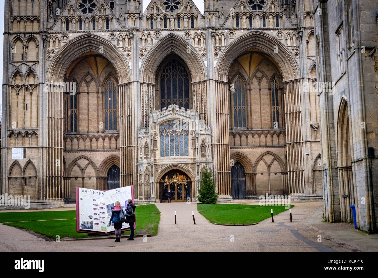 Peterborough Cathedral, Cambridgeshire UK Stock Photo - Alamy