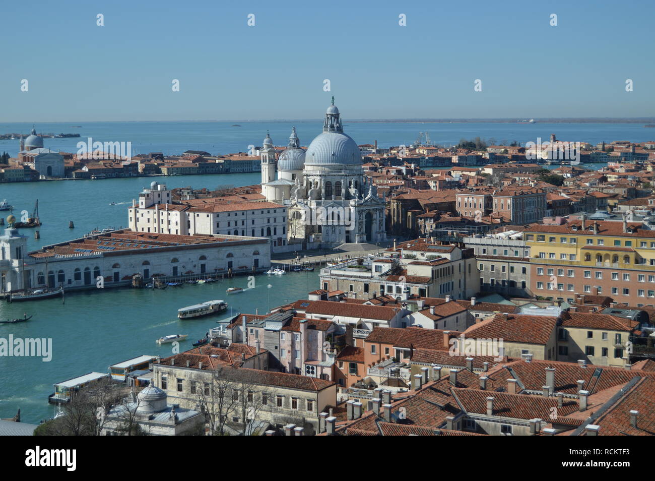 Venice canal grande aerial view hi-res stock photography and images - Alamy