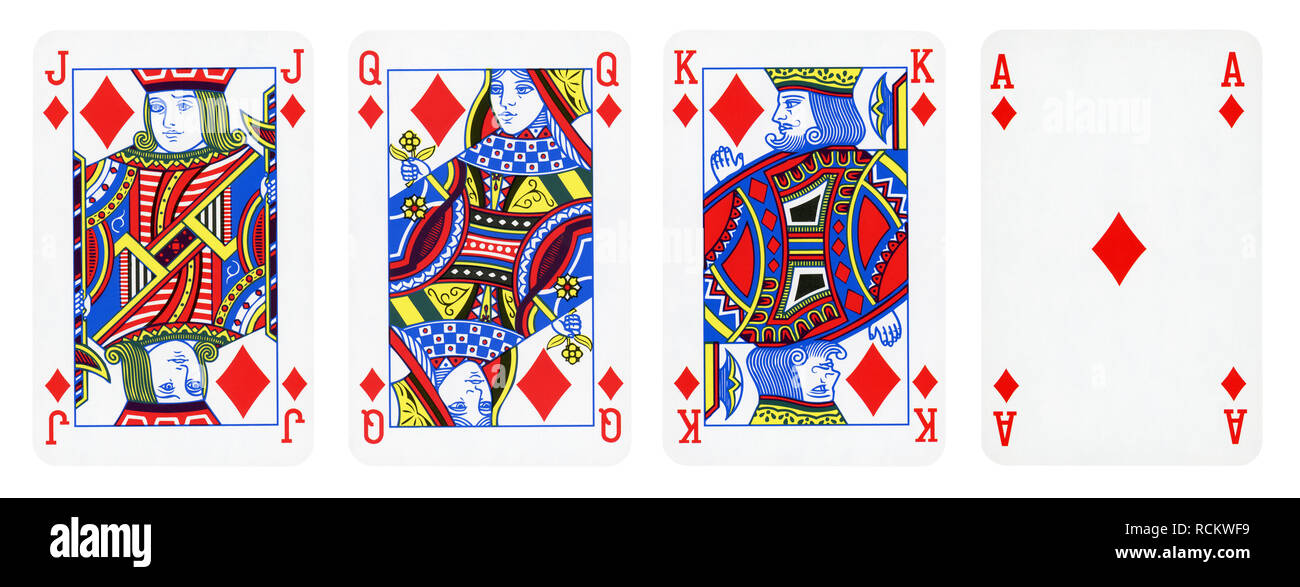 Royal queen king jack playing cards hi-res stock photography and images -  Alamy