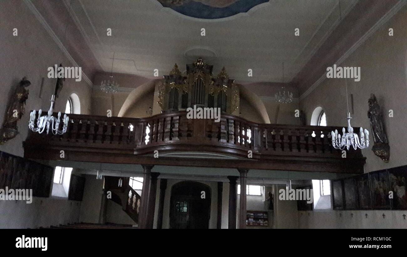 Allerheiligenkirche in Unterwittighausen 09 Stock Photo Alamy