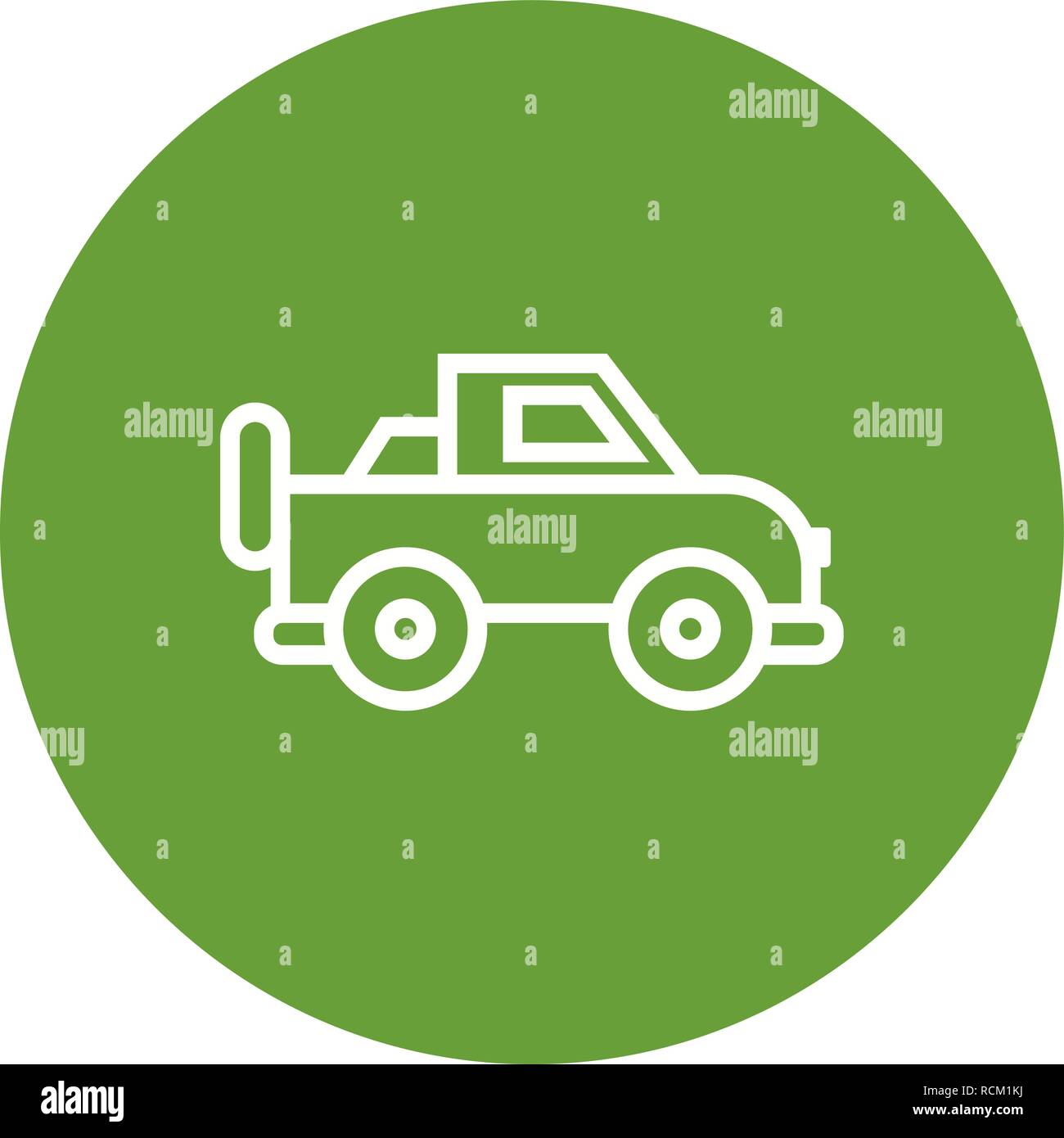 Vector Jeep Icon Stock Vector Image & Art Alamy