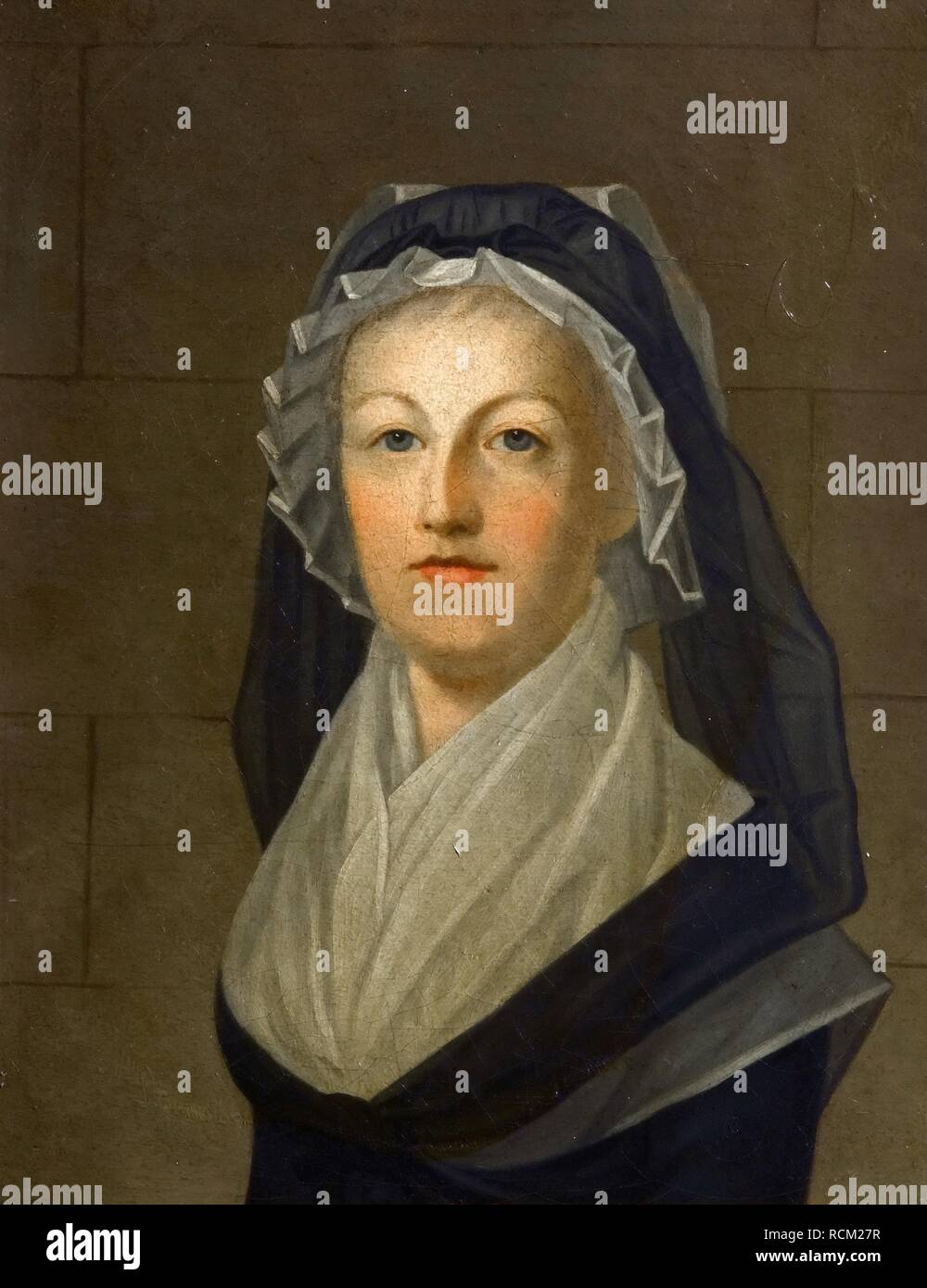 Marie Antoinette at the Conciergerie. Museum: Musée de l'Histoire de France, Château de Versailles. Author: Kucharski, Alexandre. Stock Photo