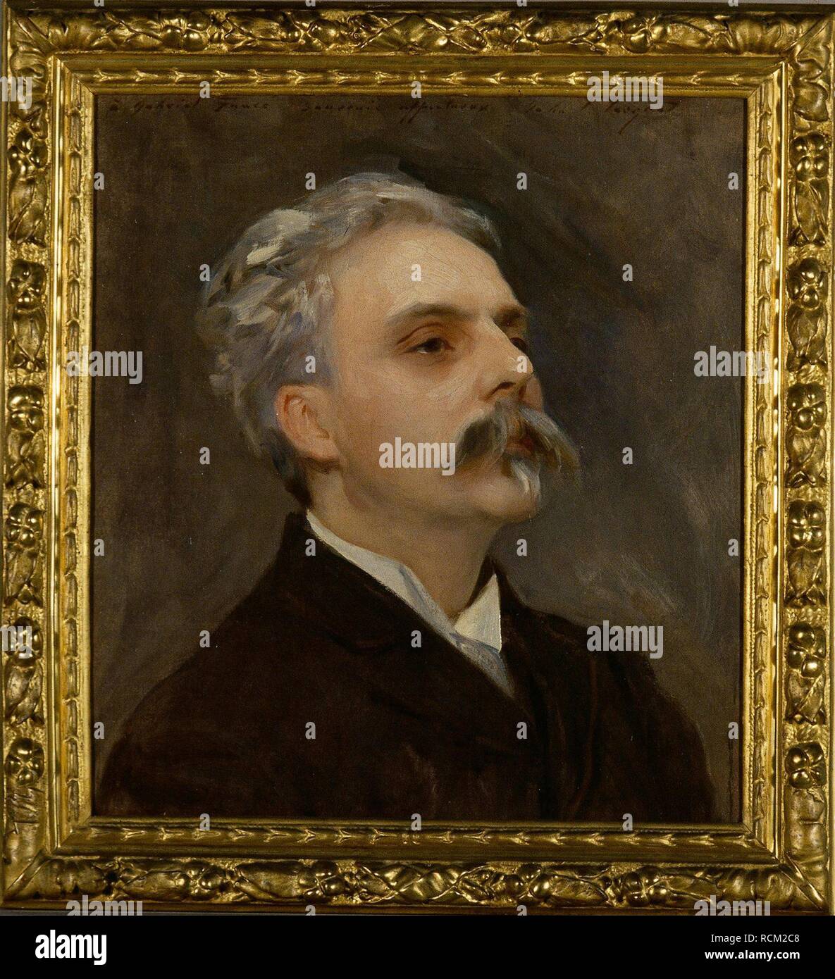 Portrait of the composer Gabriel Fauré (1845-1924). Museum: Philharmonie de Paris. Author: SARGENT, JOHN SINGER. Stock Photo