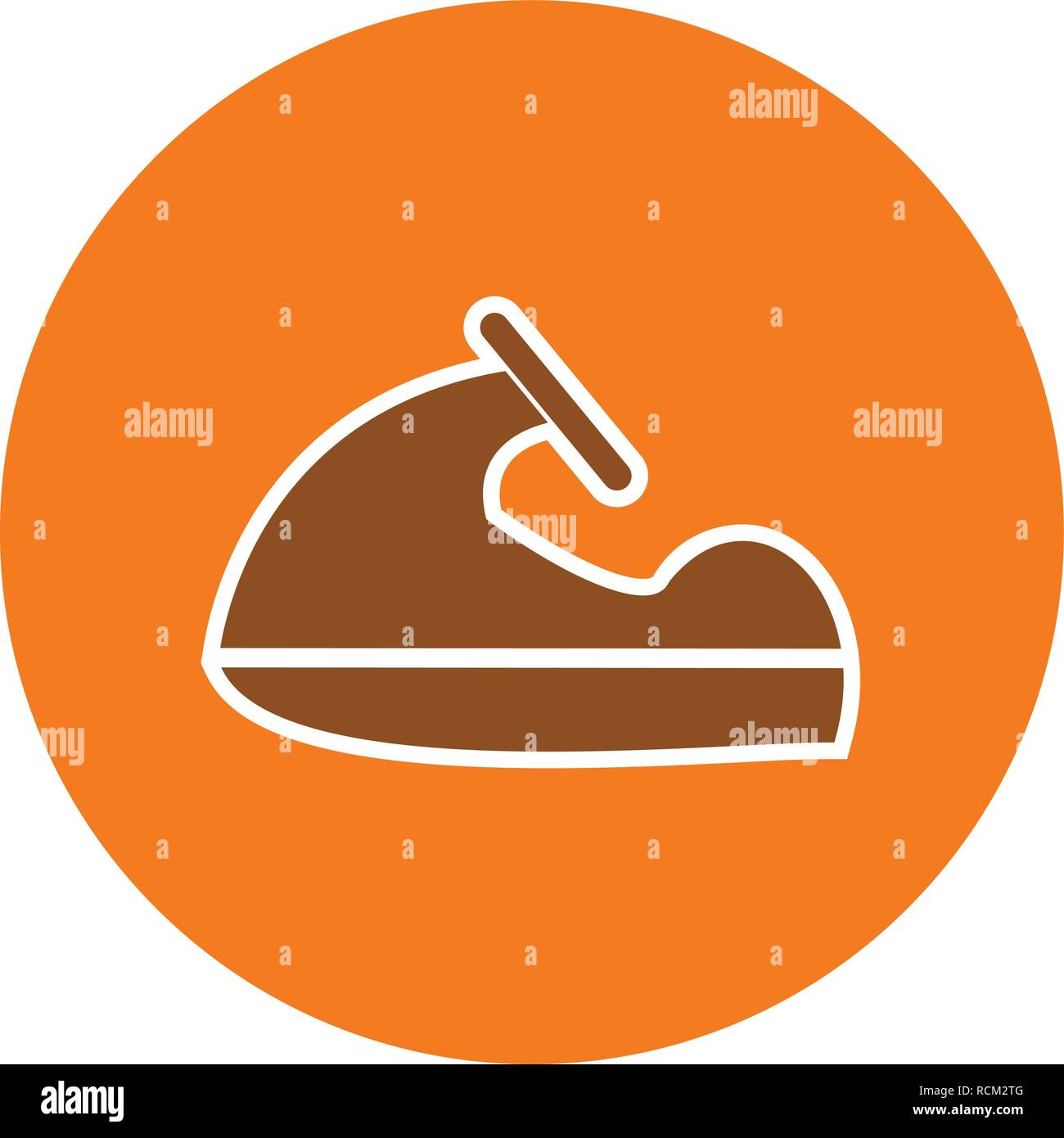 Vector Jet Ski Icon Stock Vector