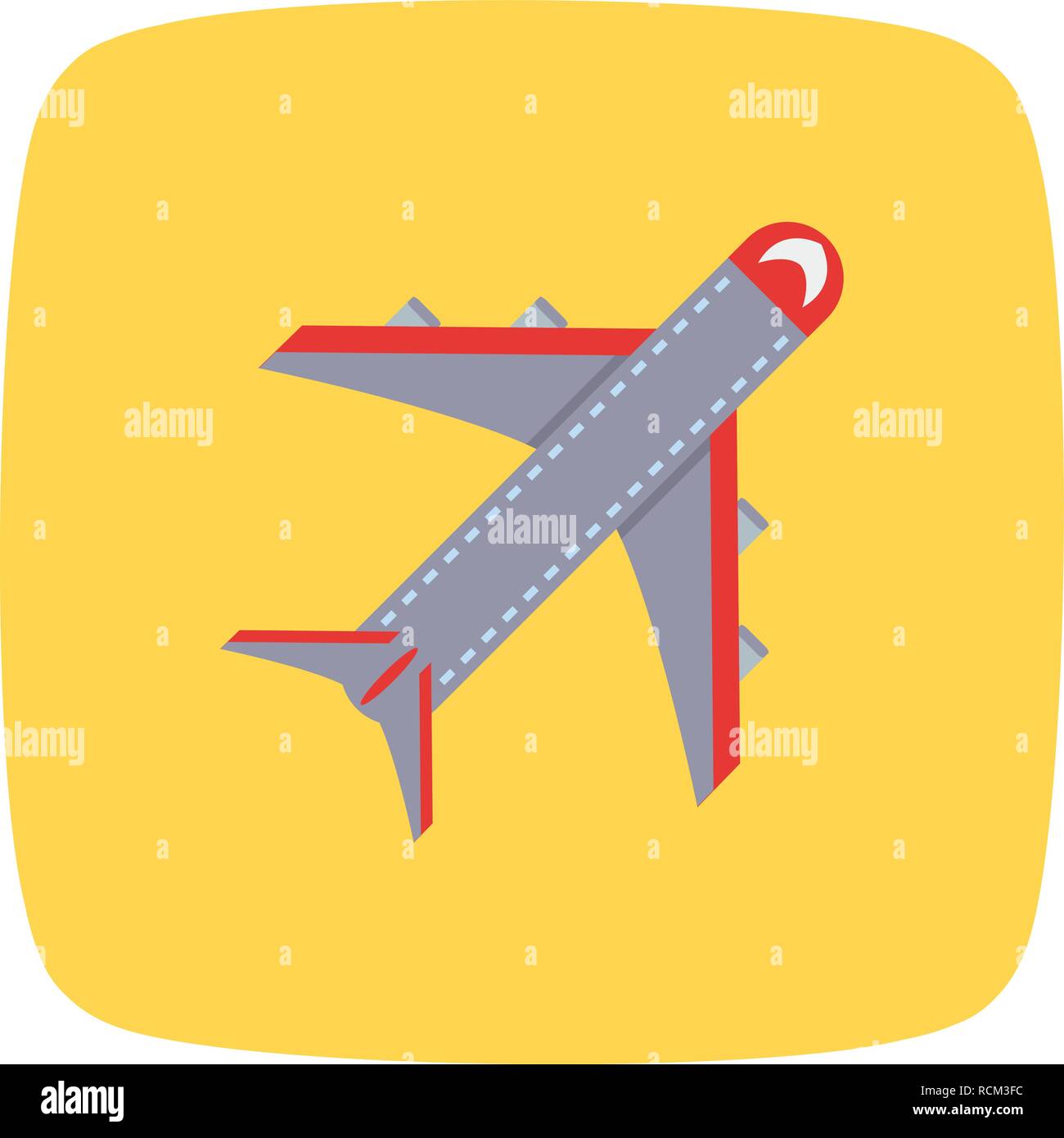 Vector Airplane Icon Stock Vector Image & Art - Alamy