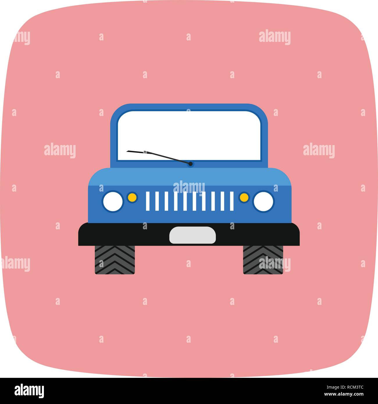 Vector Jeep Icon Stock Vector Image & Art - Alamy