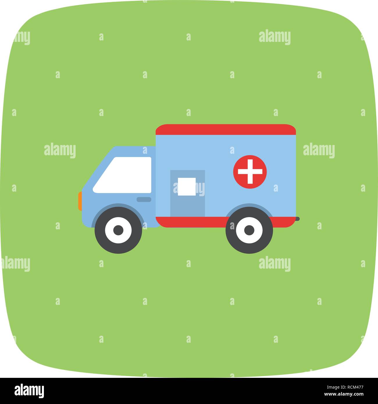 Vector Ambulance Icon Stock Vector