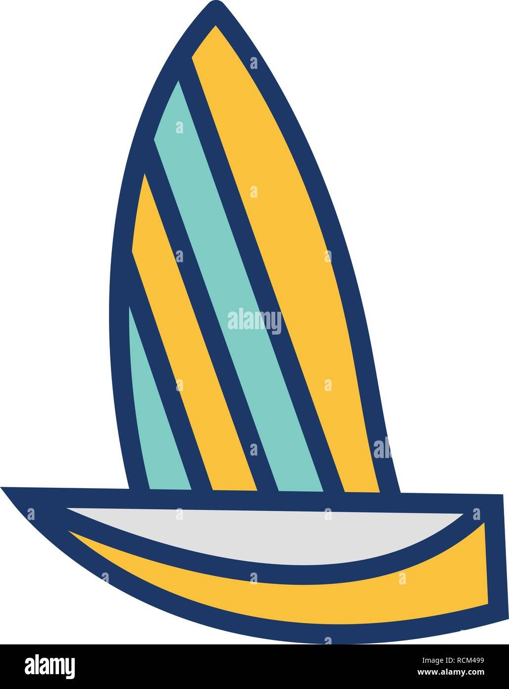 Vector Yacht Icon Stock Vector Image & Art - Alamy