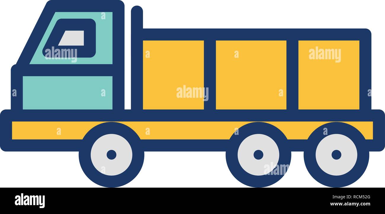 Vector Dumper Icon Stock Vector
