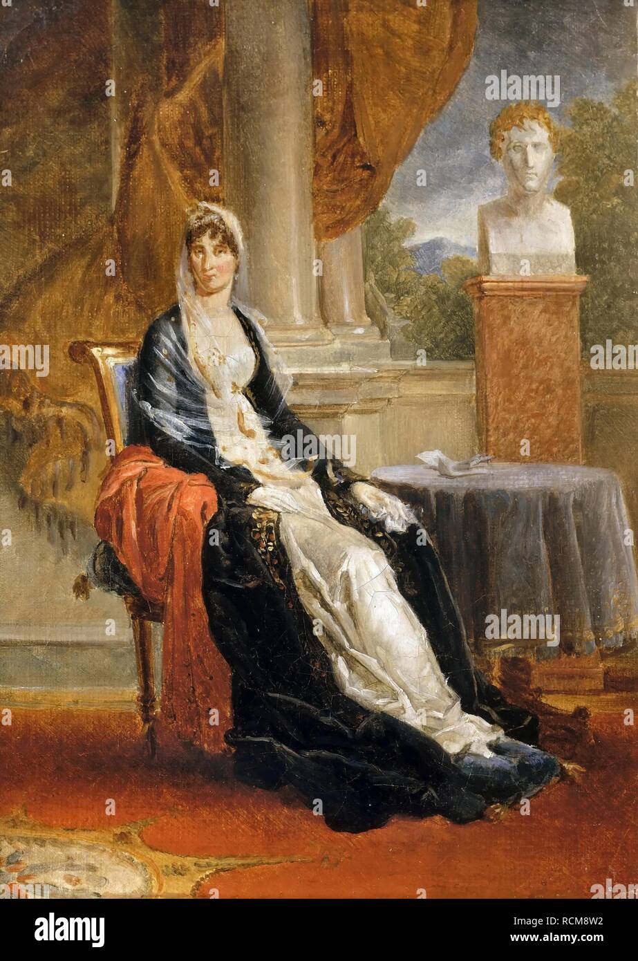 Maria Letizia Buonaparte, née Ramolino (1750-1836). Museum: Musée de l'Histoire de France, Château de Versailles. Author: GERARD, FRANÇOIS. Stock Photo