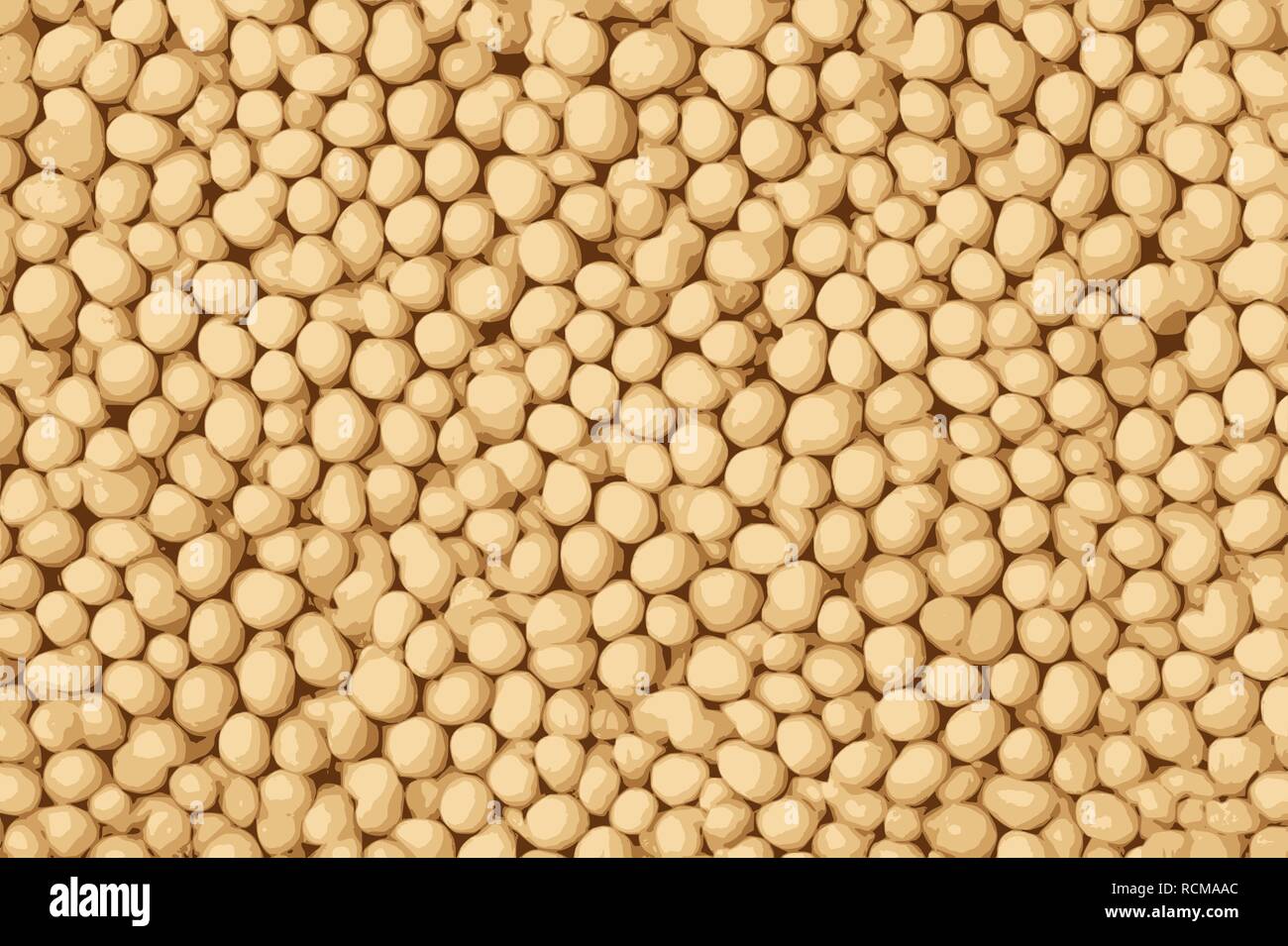 Texture of soy beans, tofu texture background Stock Photo