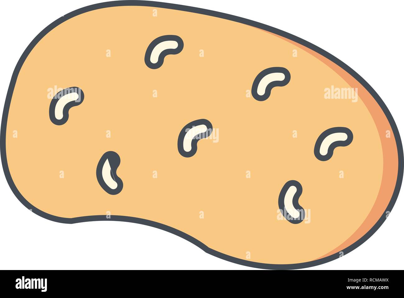 Vector Potatoes Icon Stock Vector Image & Art - Alamy