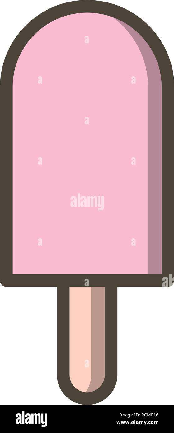 Vector Icecream Icon Stock Vector
