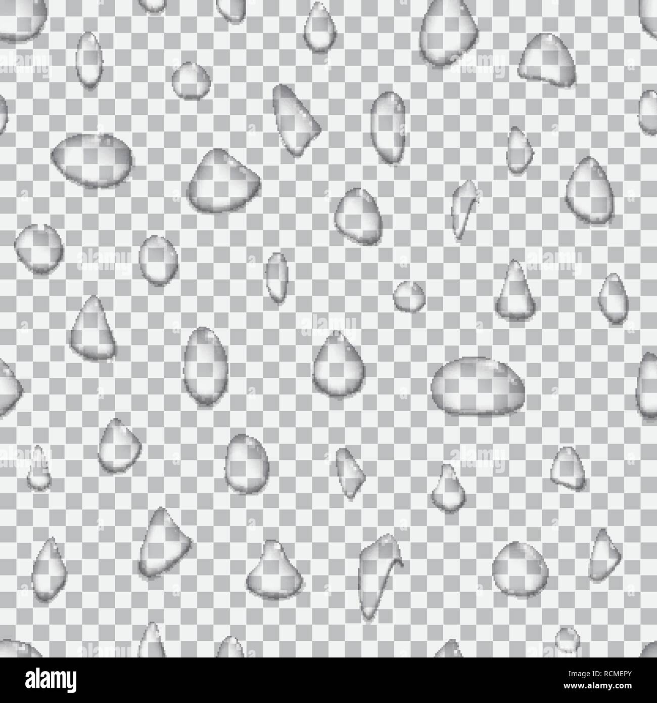 Water drops seamless background Stock Vector Image & Art - Alamy